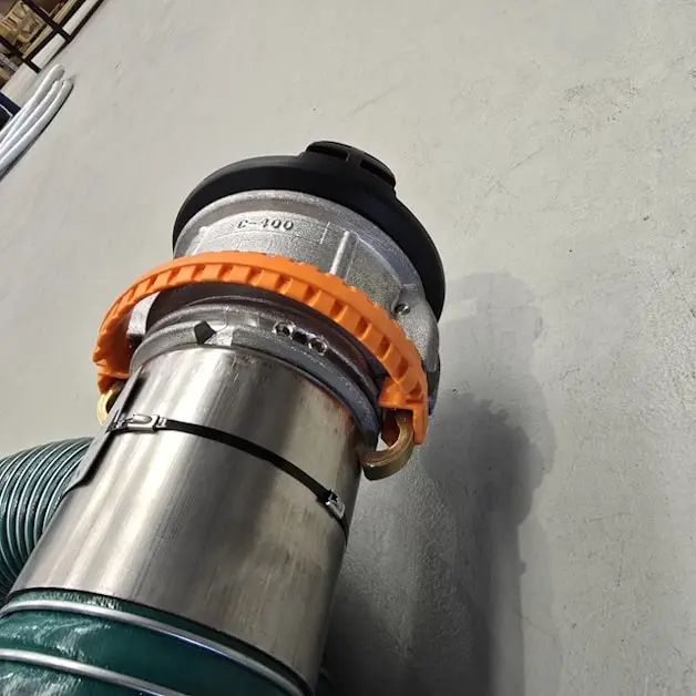 A picture of Nexus' composite hose assembly.